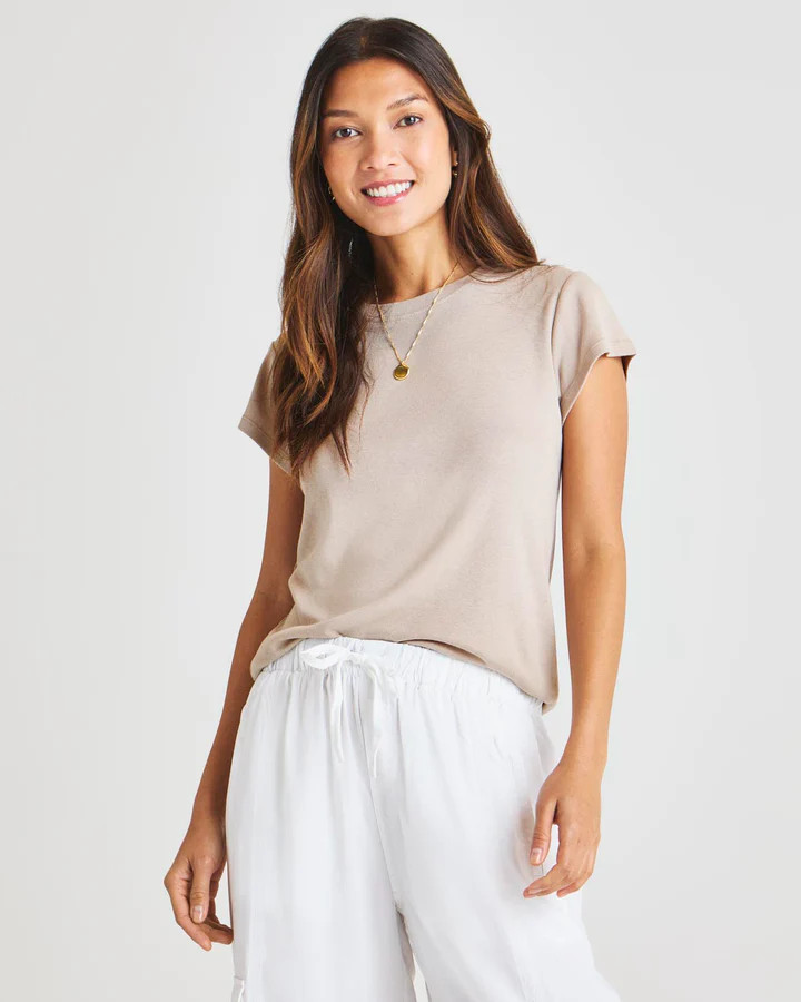 Faye Crewneck Tee | Splendid