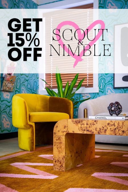 Very excited to share with you a special promo code to get 15% off from Scout & Nimble this month 🙌

Scout & Nimble has an amazing furniture selection, and it’s a shop I use often ! You can see two of my favorites seating options rocking my latest project here !

Don’t miss out on the sale, check out #ScoutAndNimble and use promo code VELVETJUNGLE15 for 15% off all full price items 🤗

#discount #promocode #homedecor
#furniture

#LTKhome #LTKstyletip #LTKsale