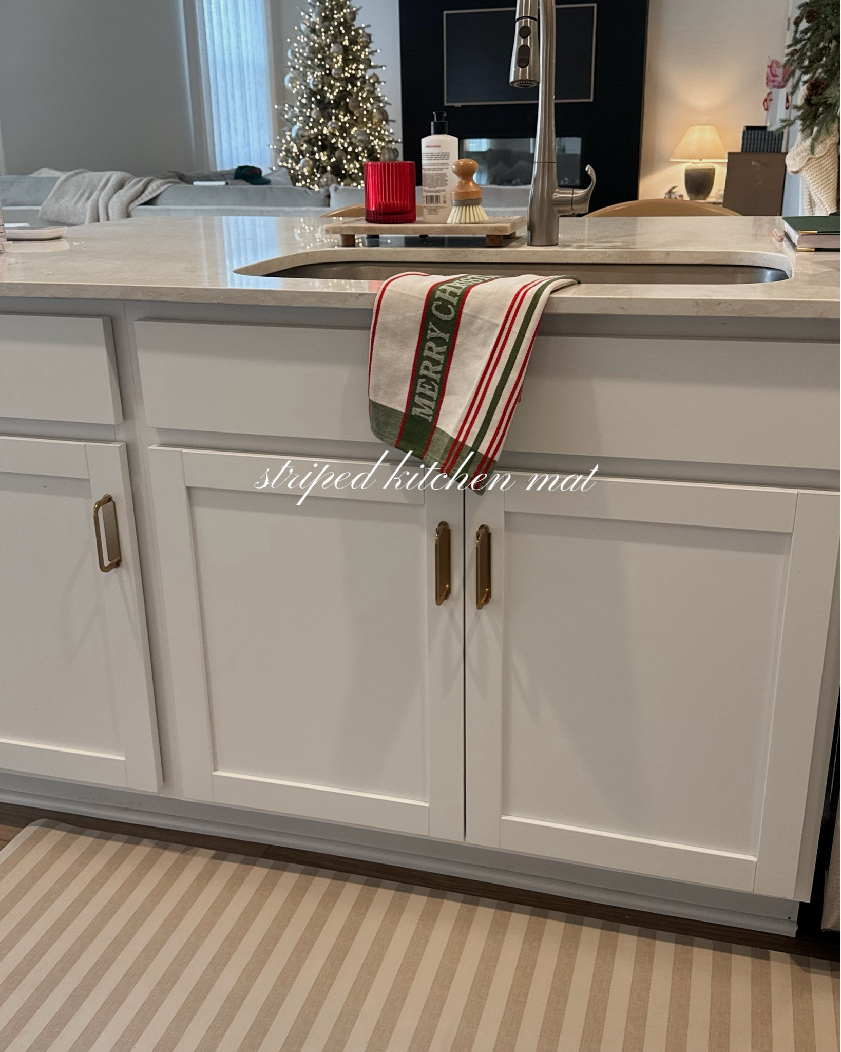 was eyeing a similar striped kitchen mat for weeks and found this one at a quarter of the price! love!!! available in two sizes 

#LTKHoliday #LTKFindsUnder50 #LTKHome