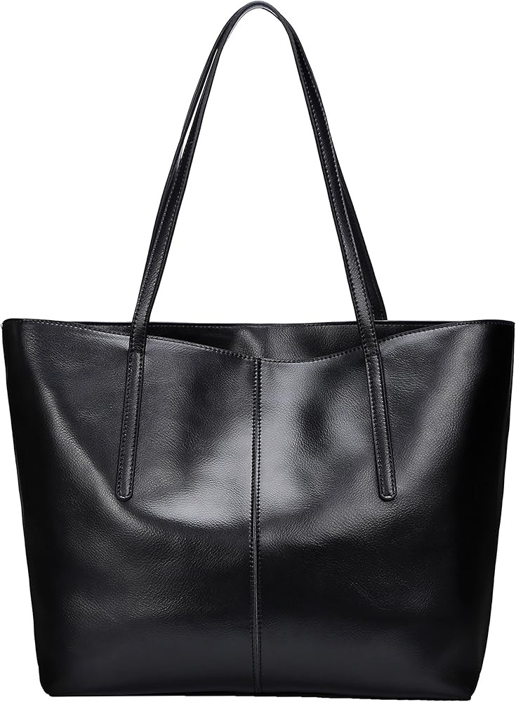 Covelin Women's Handbag Genuine Leather Tote Shoulder Bags Soft Hot | Amazon (US)