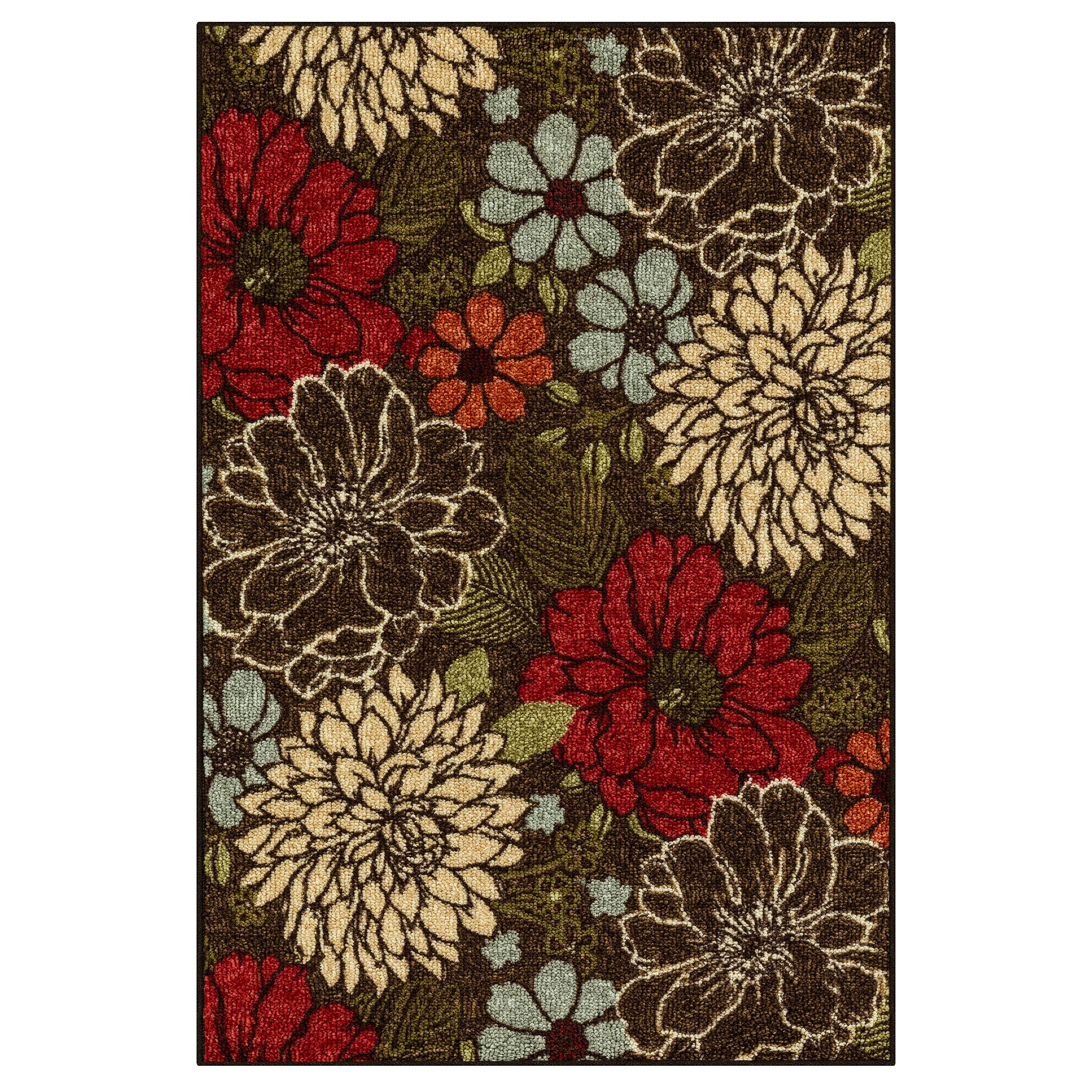 Better Homes & Gardens Sorbet Floral Farmhouse Multi-color Area Rug, 2'6"x3'10" | Walmart (US)