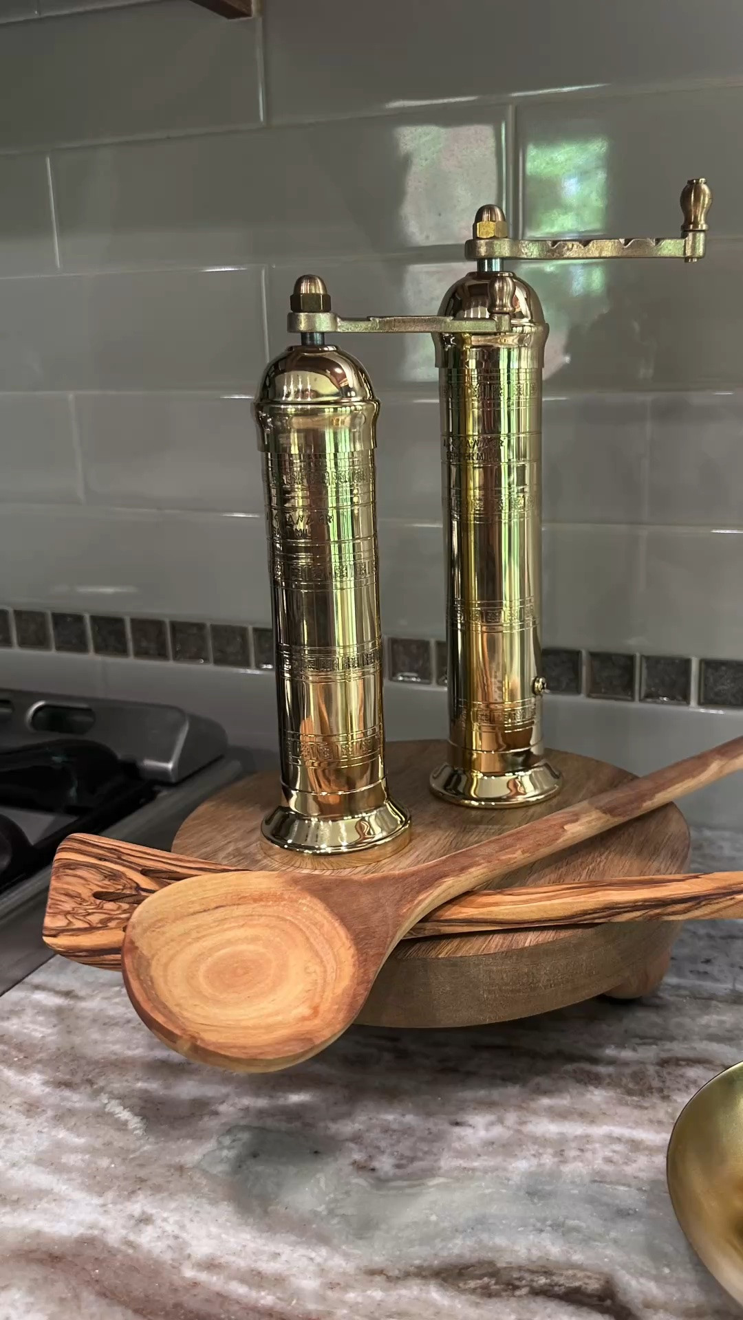 A beautiful kitchen isn't about having more—it's about choosing better.
Natural olive wood, handcrafted pottery, warm brass accents, and timeless pieces that earn their place on the countertop. These are the details that create that collected, upscale kitchen aesthetic we all admire.
If your counters are feeling a little uninspired, start here. A few carefully chosen accessories can completely change the look and feel of your space without changing a single cabinet.
Sharing some favorite finds that bring effortless charm and everyday luxury to the kitchen.

#LTKdayinmylife #LTKHome #LTKfoodie