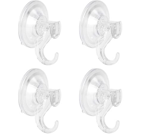 2PCS Wreath Hanger, Suction Cup Hooks with Key Lock, Heavy Duty Vacuum Wall Window Shower Suction... | Amazon (US)