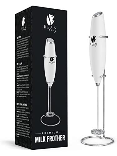 Bean Envy Handheld Milk Frother for Coffee - Electric Hand Blender, Mini Drink Mixer Whisk & Coffee  | Amazon (US)