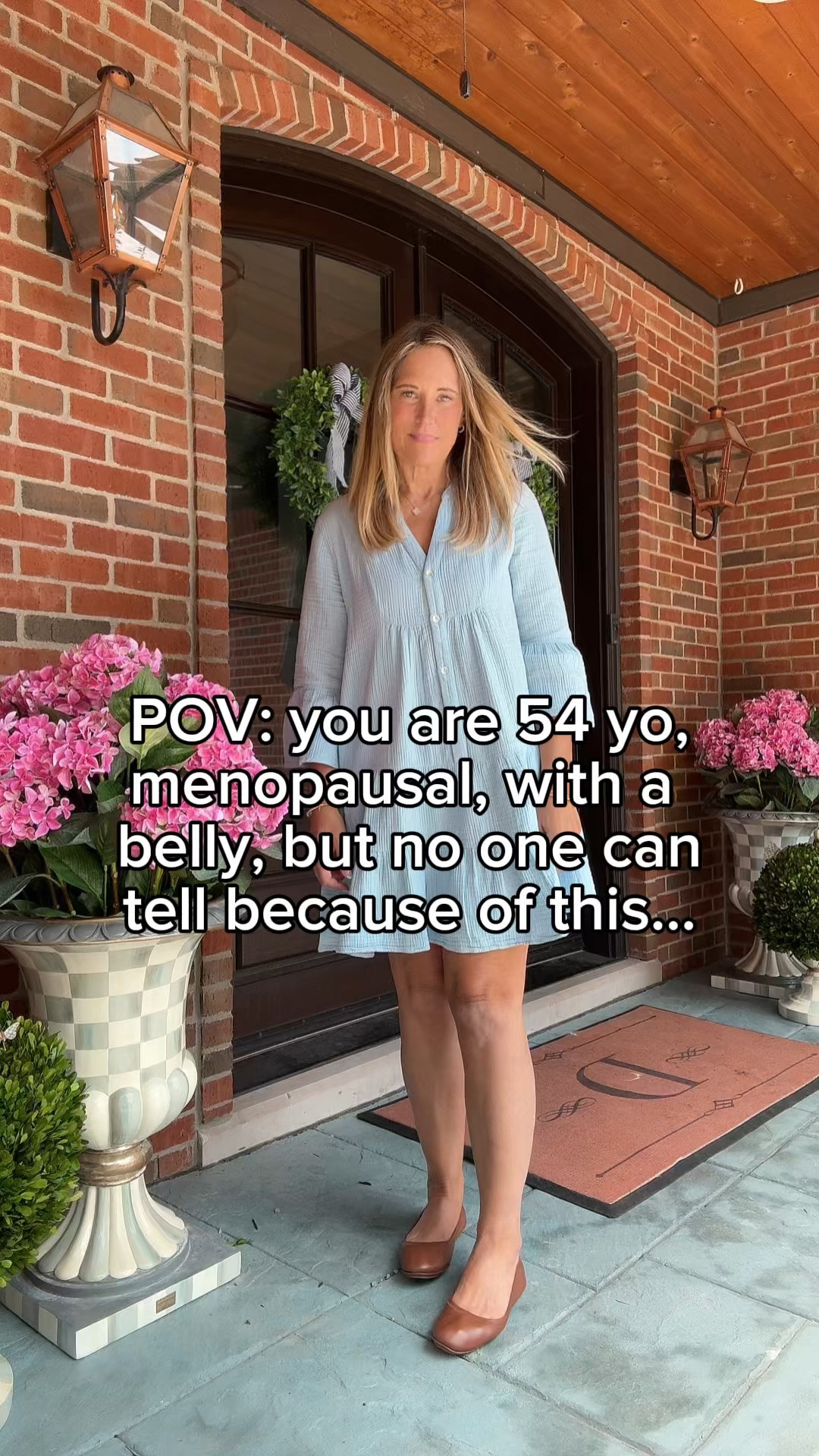 Meno-belly and hot flashes? I have the solution for you! This dress is amazing and I linked up some others that also fit the bill!

Wearing size medium.

#LTKOver40 #LTKMidsize