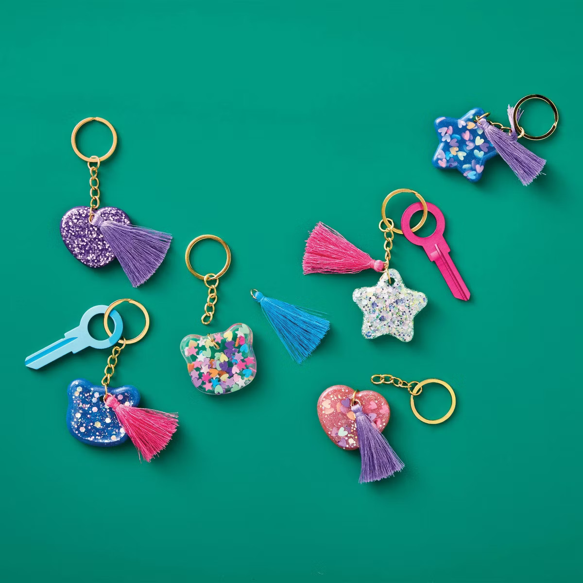 9ct Resin Key Chain or Bag Charm Craft Kit - Mondo Llama™ | Target