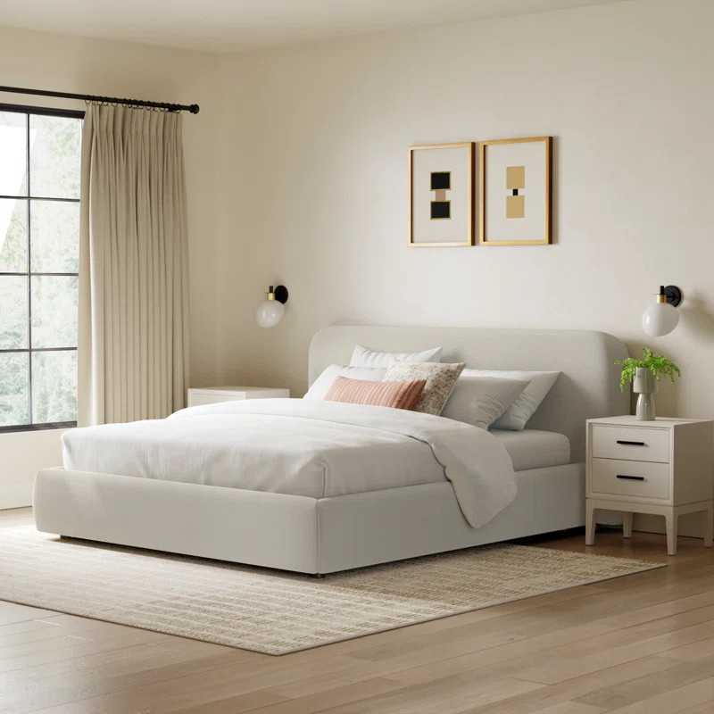 Bella Upholstered Platform Bed | Wayfair North America
