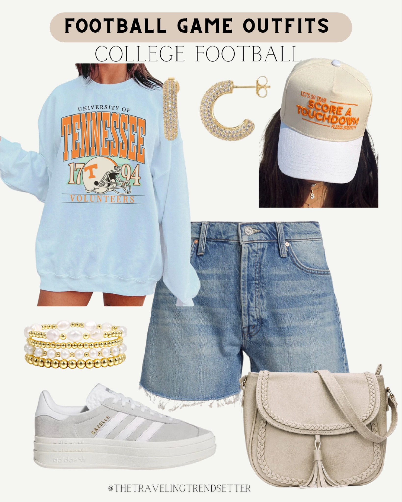 Football game outfit idea - college game day - sports A mom outfit - denim - fall 

#LTKFindsUnder100 #LTKSeasonal #LTKFindsUnder50