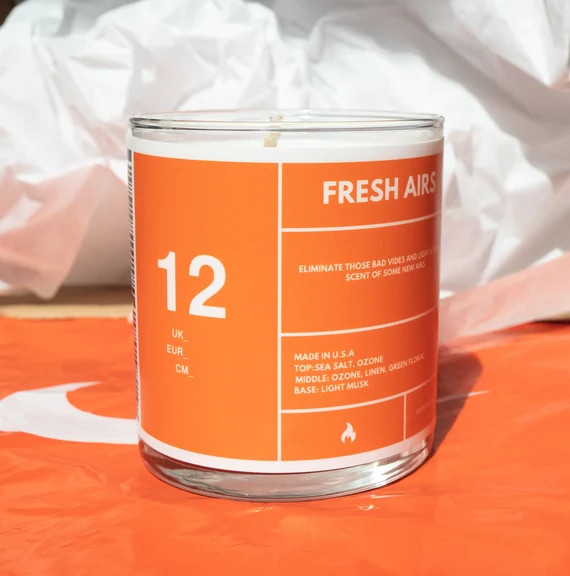 Sneaker Candle  fresh Airs  Men's Gift  | Etsy | Etsy (US)