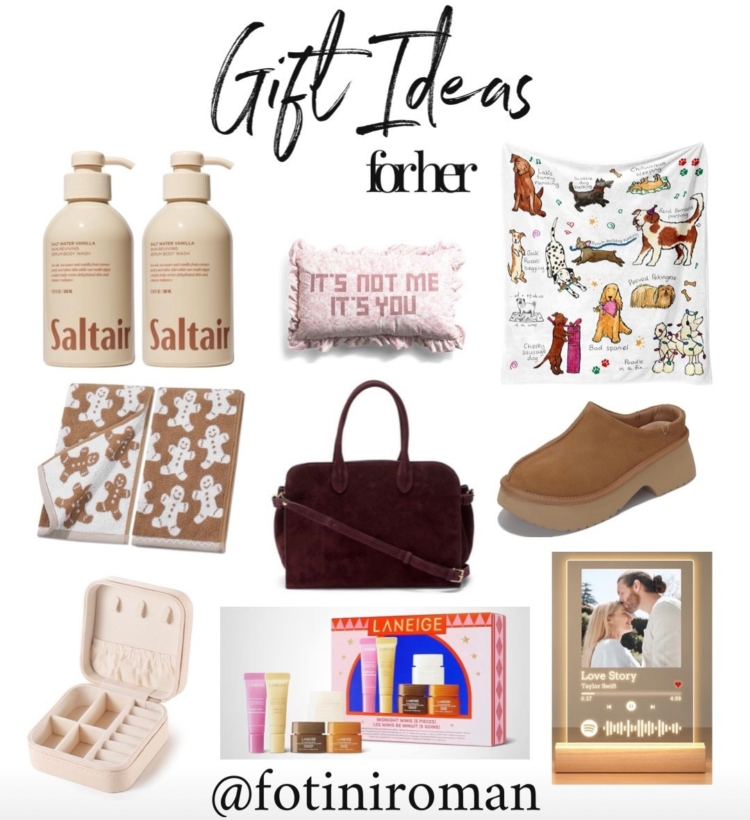 For the woman who deserves something extra special this season 🎁

From luxe body care to rich Italian suede, personalized touches, and the coziest little indulgences — here are gifts she’ll actually love unwrapping! 

Make her holiday feel curated, intentional, and unforgettable 🎄✨
Save this list for your holiday shopping!

#LTKGiftGuide #LTKHoliday #LTKSeasonal