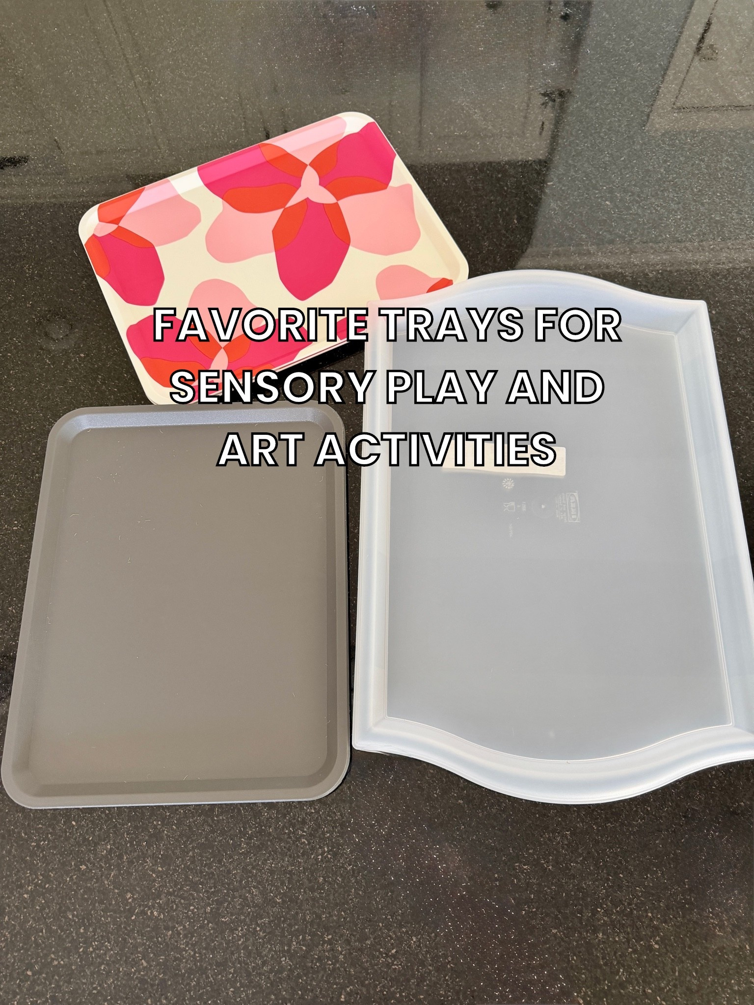 I went to IKEA to pick up some more of my favorite trays for sensory play, art, beading, and in-progress LEGO creations. They are really great for all types of stuff with kids.

#LTKHome #LTKKids #LTKmomlife
