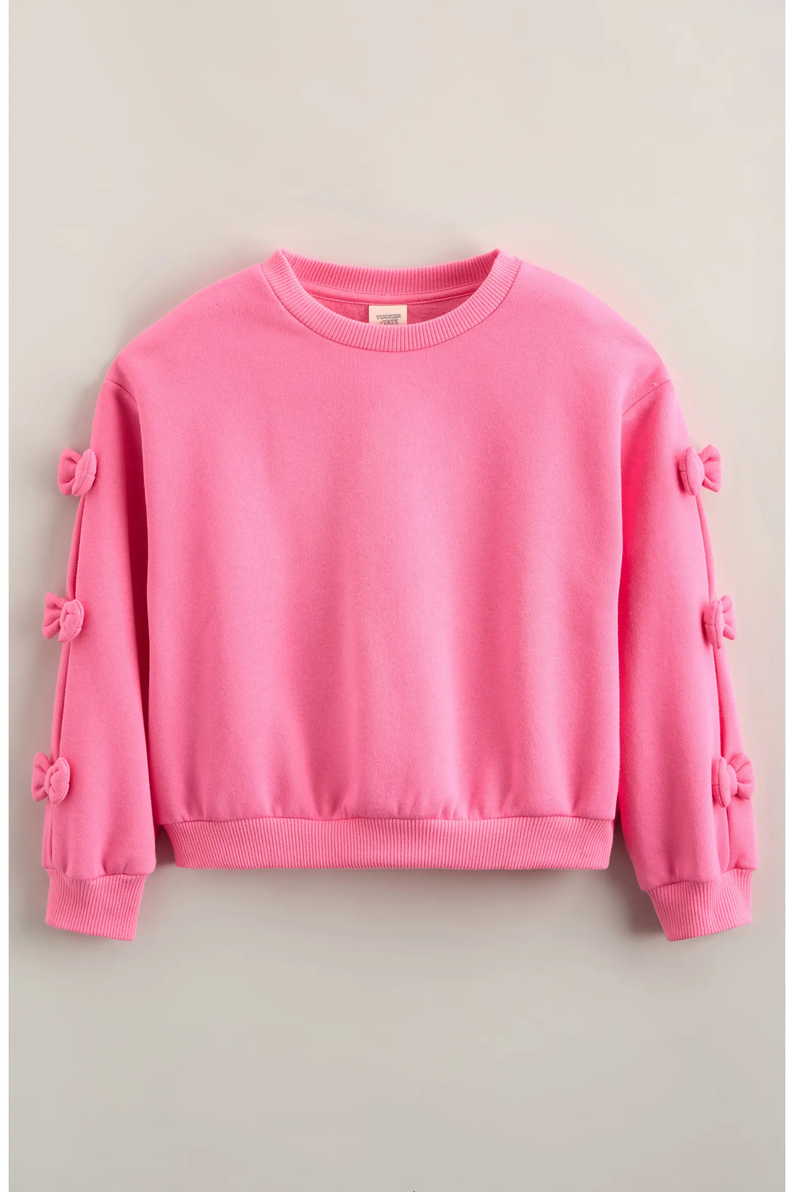 Kids' Bow Cotton Blend Sweatshirt (Women) | Nordstrom | Nordstrom