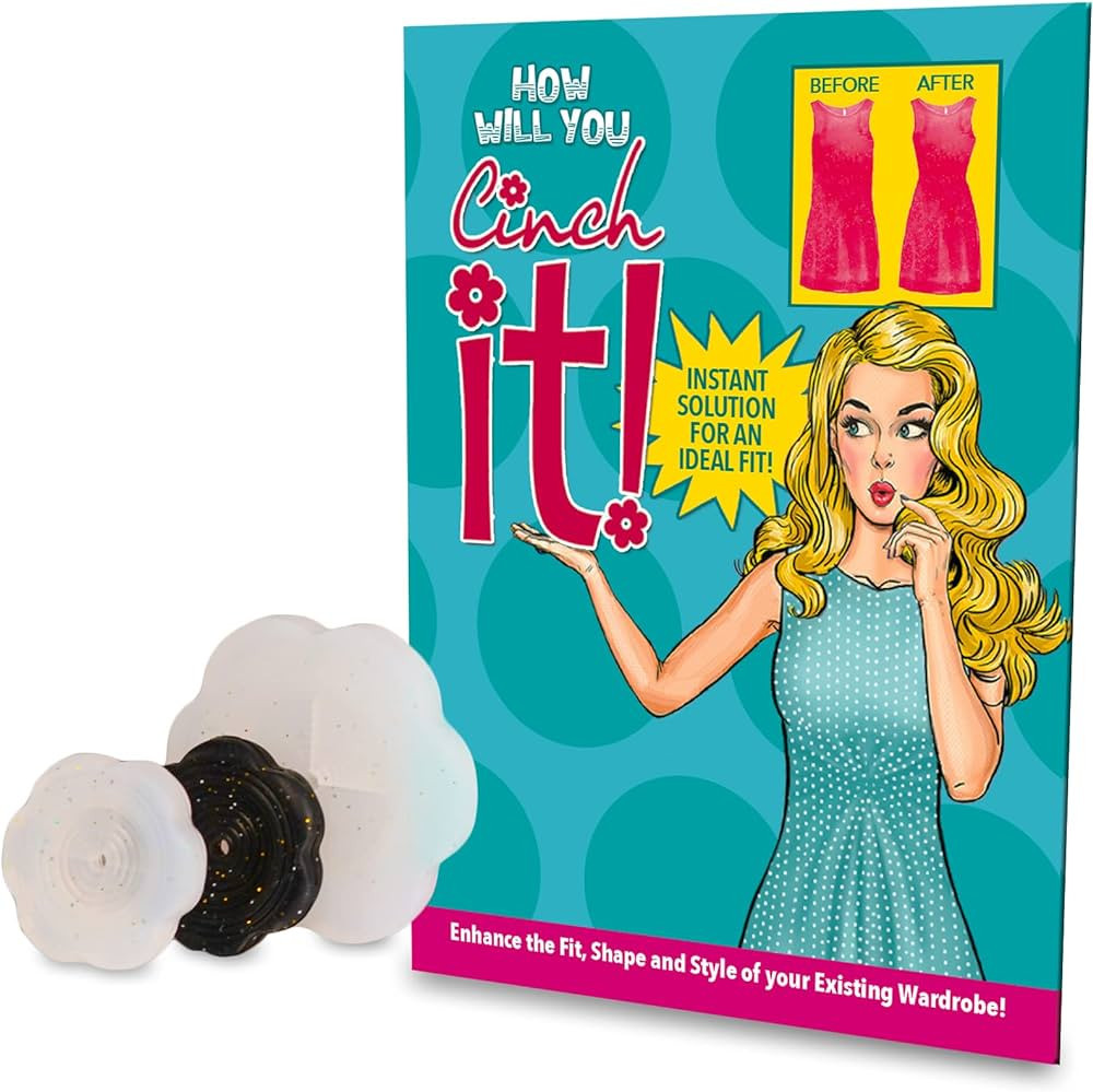 Cinch it! Dress Clips for Back Cinch and Waist for Dresses, Skirts, Shirts and Shawls. These Hidden  | Amazon (US)