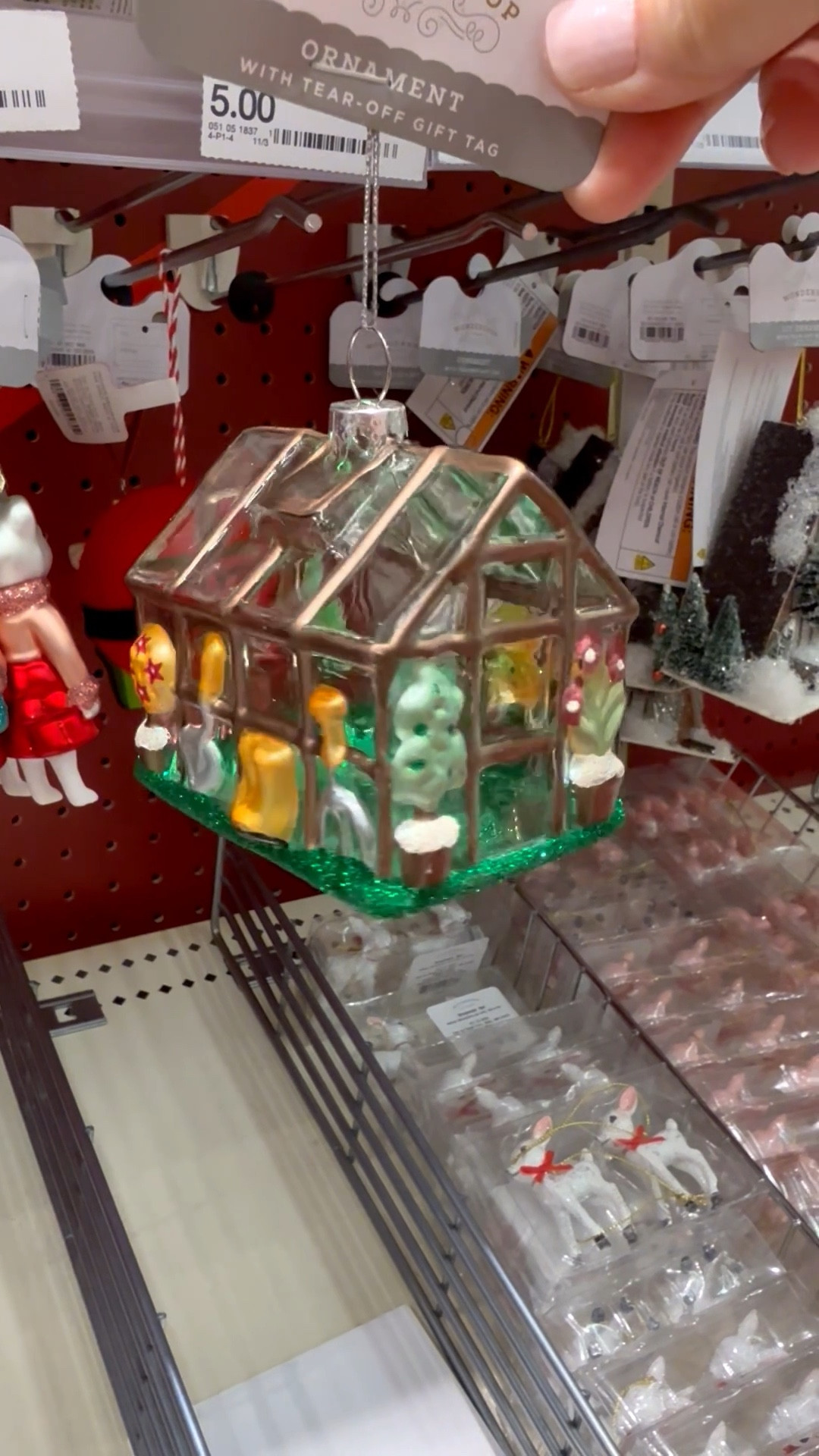 As an amateur gardener who loves to spend time with my plants, I’m really diggin’ (pun intended!😉) all of the adorable greenhouse Christmas ornaments this holiday season. Just look at all of these cuties!

It’s a fun gift for your BFF who just took an interest in growing plants, as a white elephant gift for your garden club, or for your parents who finally got the greenhouse they always wanted. 🪴

#greenhouseornament #giftsforgardeners #christmasornaments #giftsforplantlovers #gardeninggifts #gardengifts #cuteglassornaments #target #glassornaments #treedecoratingparty #ornamentexchange #budgetchristmasdecor

#LTKGiftGuide #LTKHoliday #LTKHome