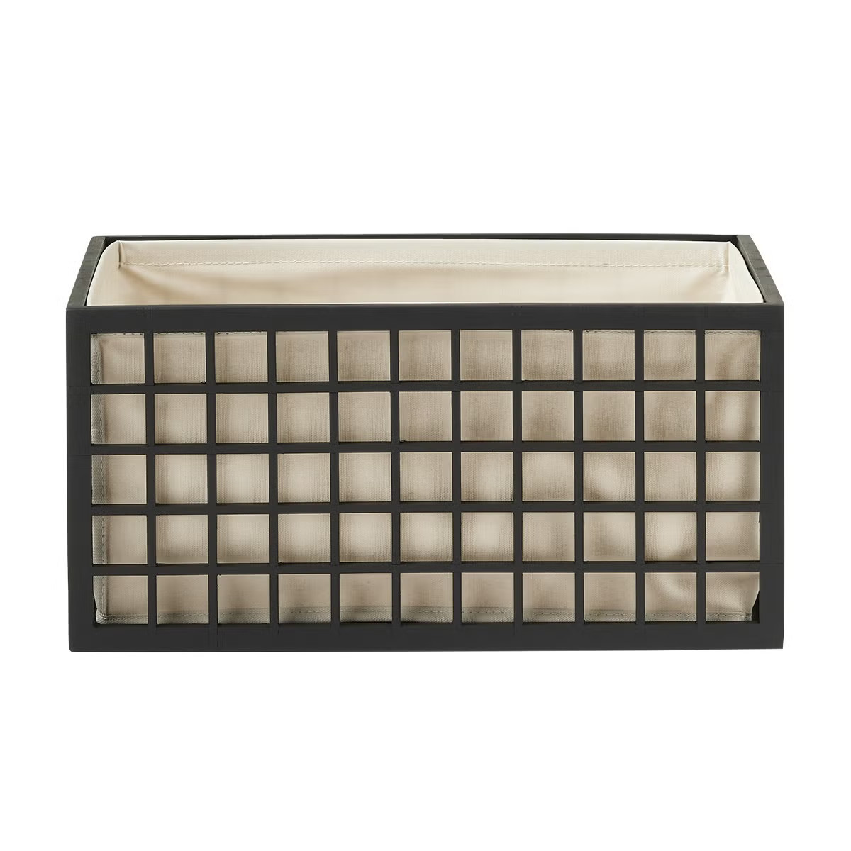 The Container Store Shoji Bamboo Bin With Liner | The Container Store