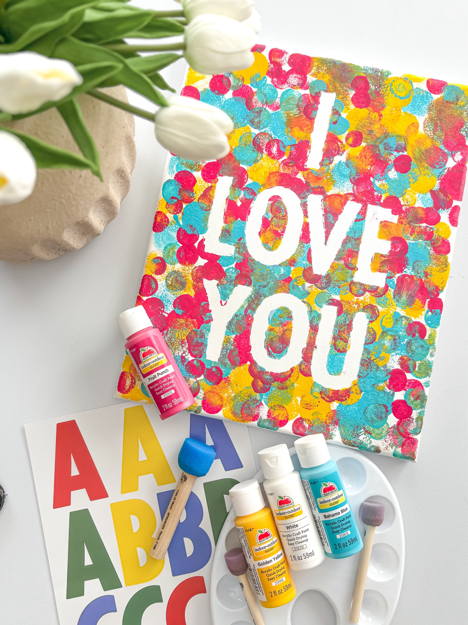 I love handmade gifts for Mother’s Day and this DIY tape resist art is an easy way to make Mom a personalized gift.  

I got everything we used on @Walmart.  They have an impressive selection that caters to Comfort Crafts, Seasonal Crafts, and Kids Crafts, making it an ideal destination for all your crafting needs.

Shop all the supplies on Walmart.

#walmartpartner #walmarthome #mothersday #mothersday2024 #mothersdaygift #kidscrafts #diy #diygift #giftsforher #giftsforgrandma #grandmother #nana 