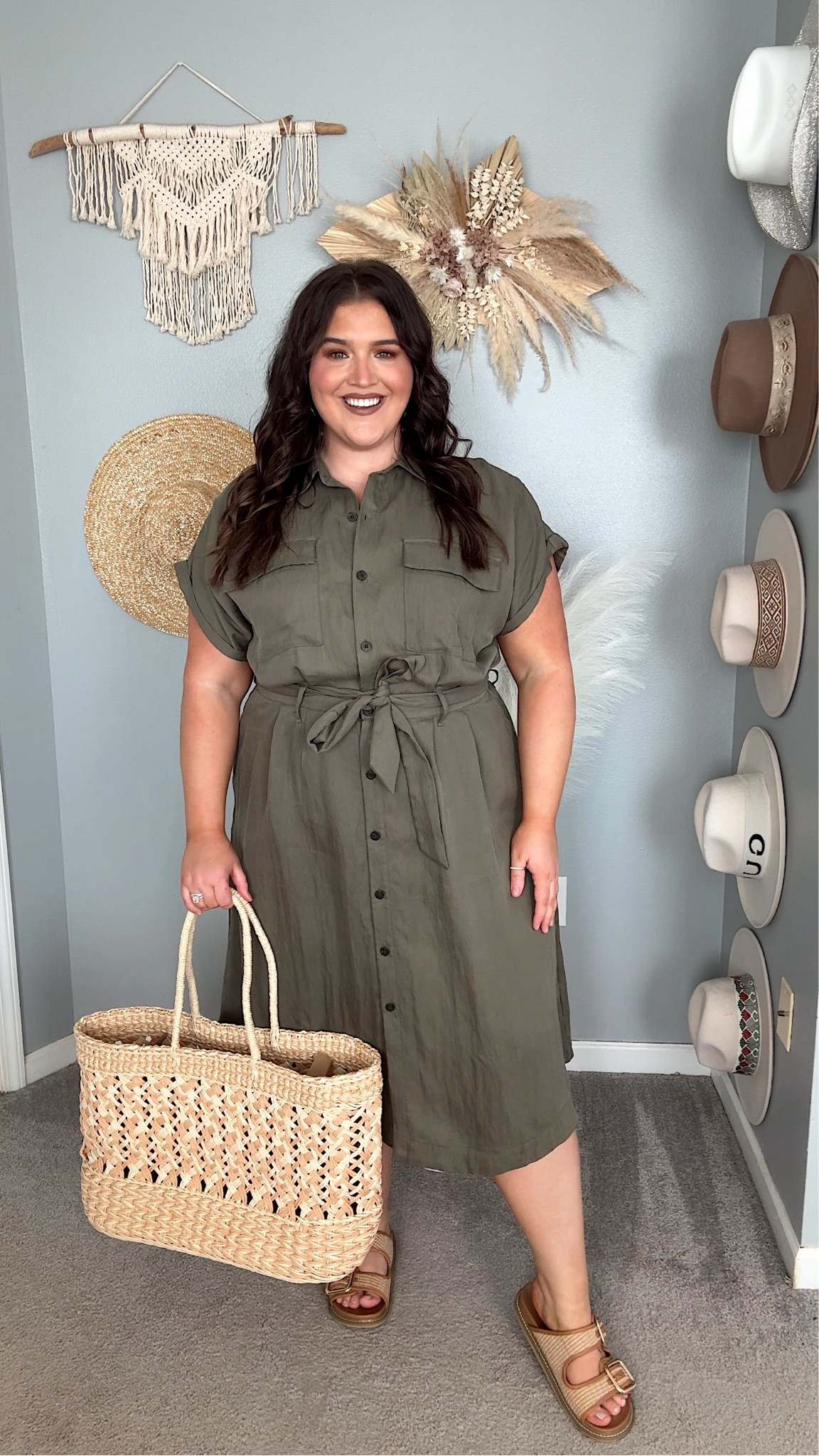 Target new Spring arrivals 🎯 Green utility dress with waist tie belt. Great everyday outfit. Size XXL

#LTKStyleTip #LTKPlusSize #LTKFindsUnder50