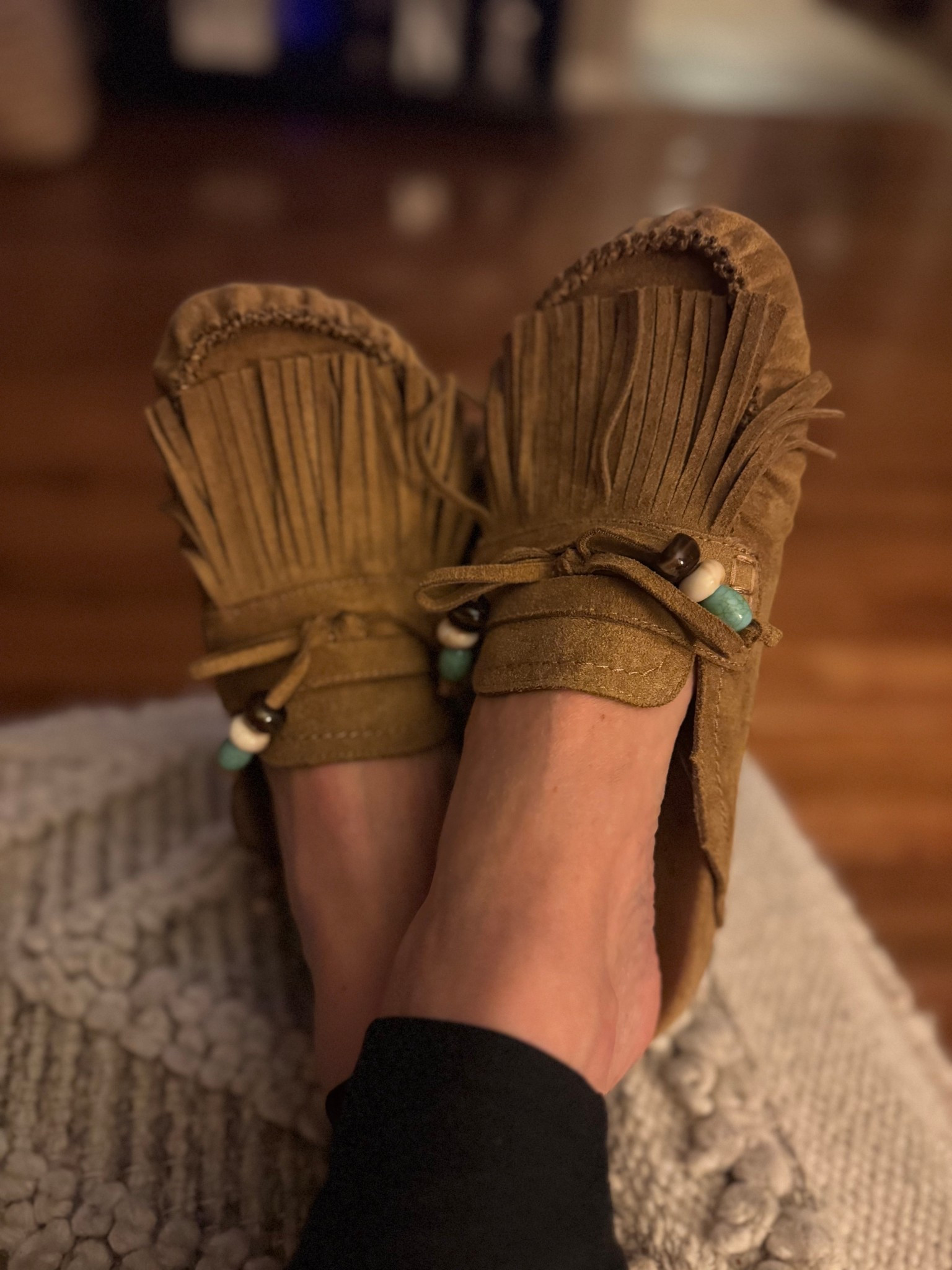 Walmart No Boundaries Women's Fringe Slip On Moccasin / tts

#LTKmomlife #LTKootd #LTKOver40