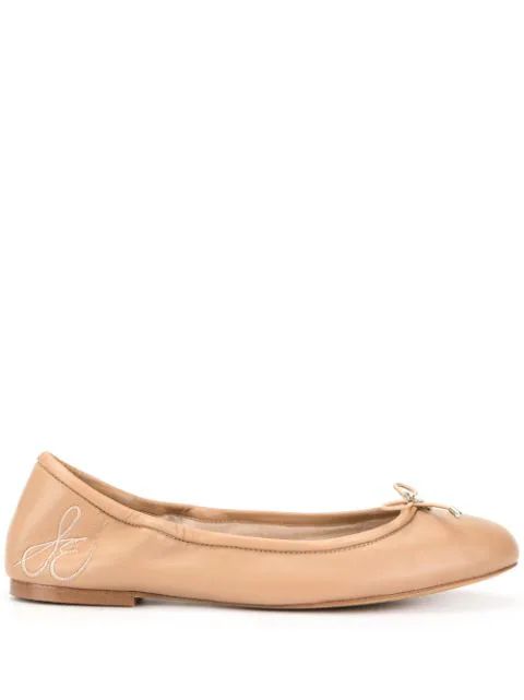 Felicia bow detail ballerinas | Farfetch (UK)