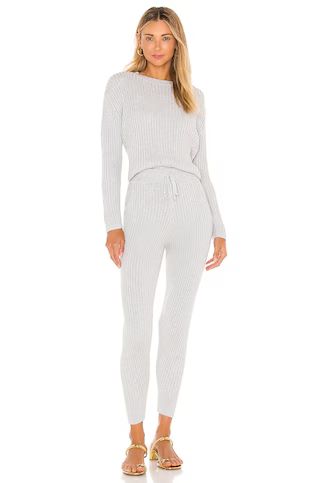 MAJORELLE Georgia Knit Pants in Heather Grey from Revolve.com | Revolve Clothing (Global)