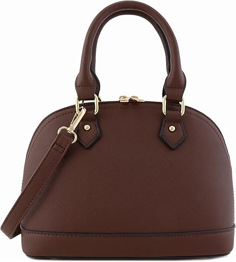 Zip-Around Saffiano Classic Dome Satchel | Amazon (US)