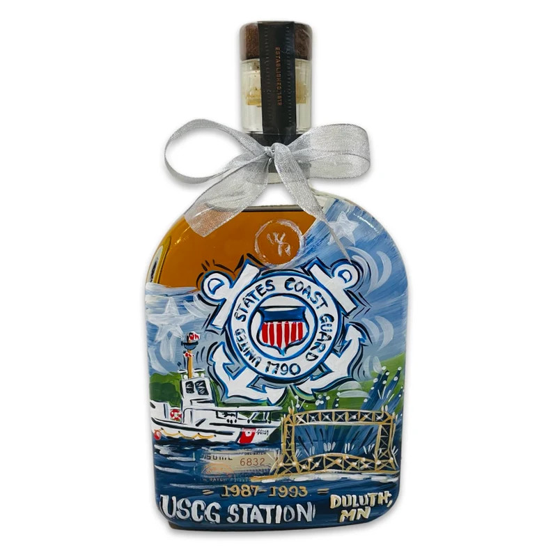 Bourbon Bottle Gift for Graduate Gift for Him Painted Bourbon - Etsy | Etsy (US)