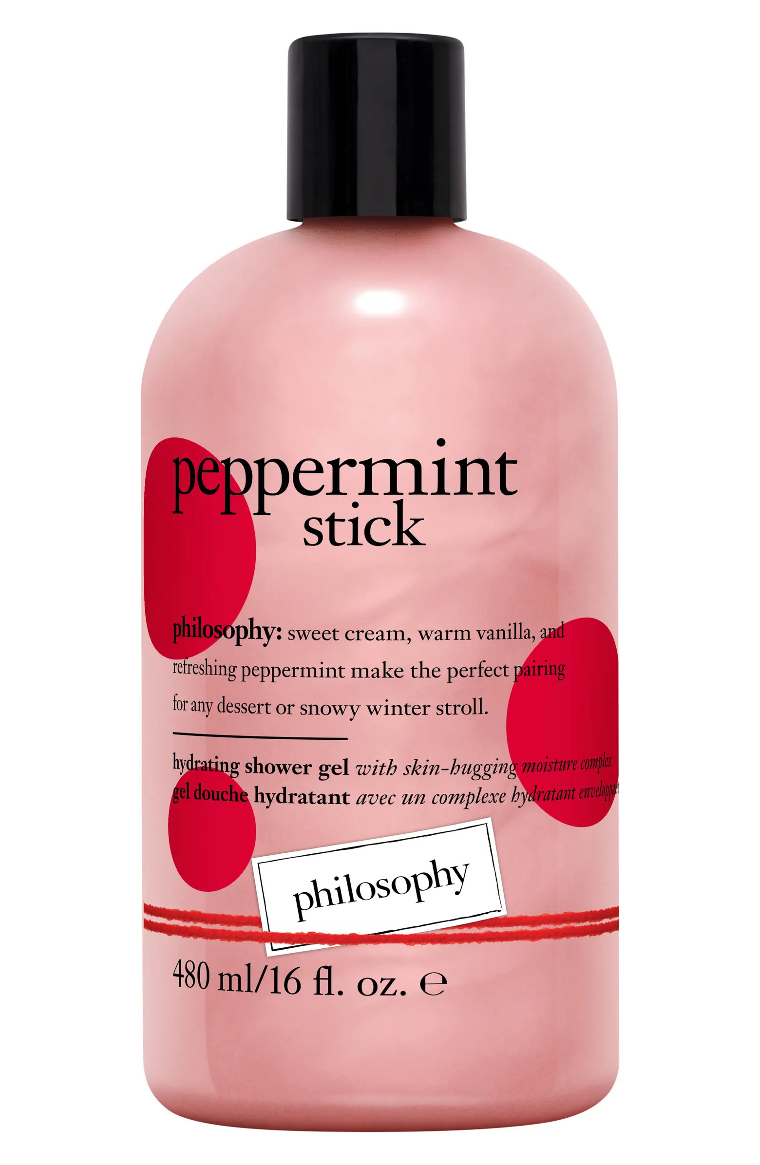 philosophy peppermint stick hydrating shower gel, bubble bath & shampoo | Nordstromrack | Nordstrom Rack