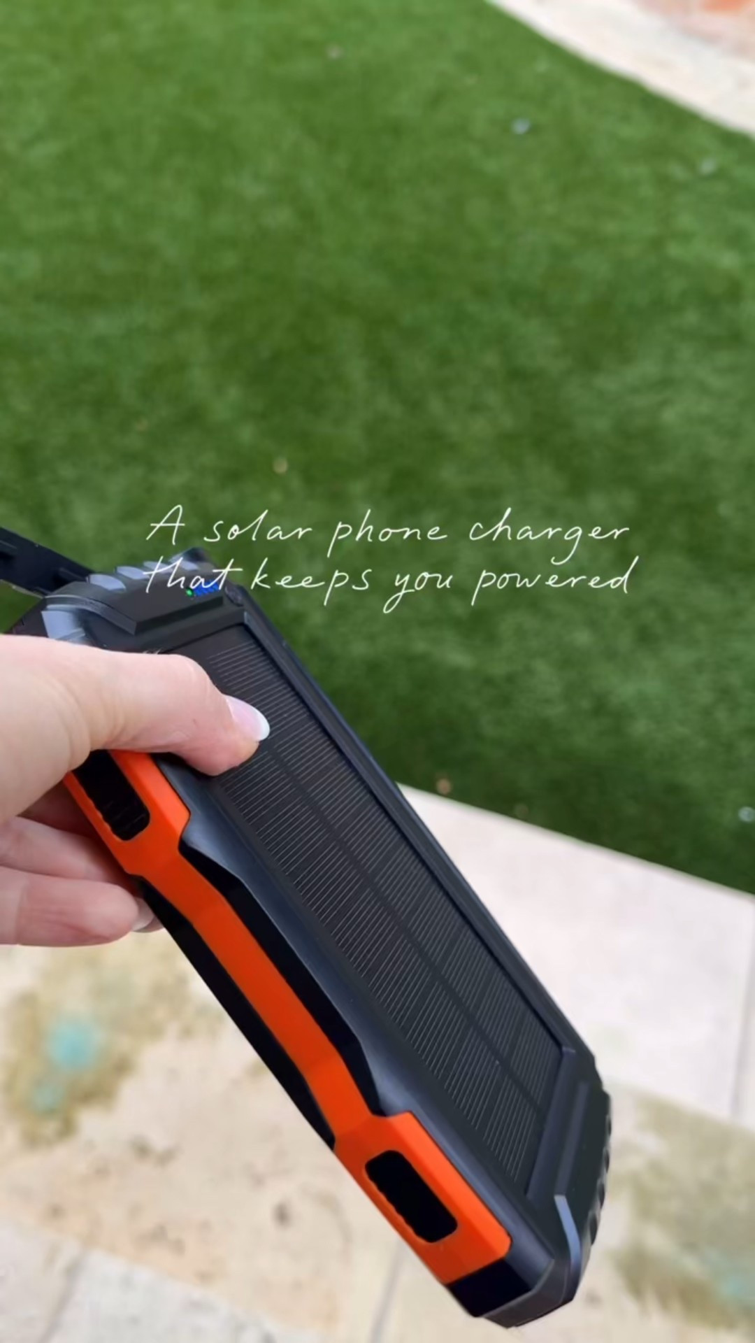 Keeping a solar phone charger on hand has been such a game changer ☀️📱

Perfect for travel, emergencies, snow days, kids’ devices, or those days you’re out and about and your battery disappears. A tiny little lifesaver powered by the sun…. practical, lightweight, and so good to have in your bag.

SHOP : https://amzn.markable.ai/FzTuWrum

#solarcharger #onthegoessentials #smartfinds

#LTKHome #LTKdayinmylife #LTKActive
