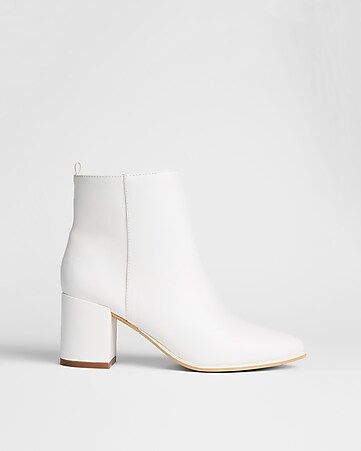 Who What Wear Pick Thick Heeled Ankle Booties | Express