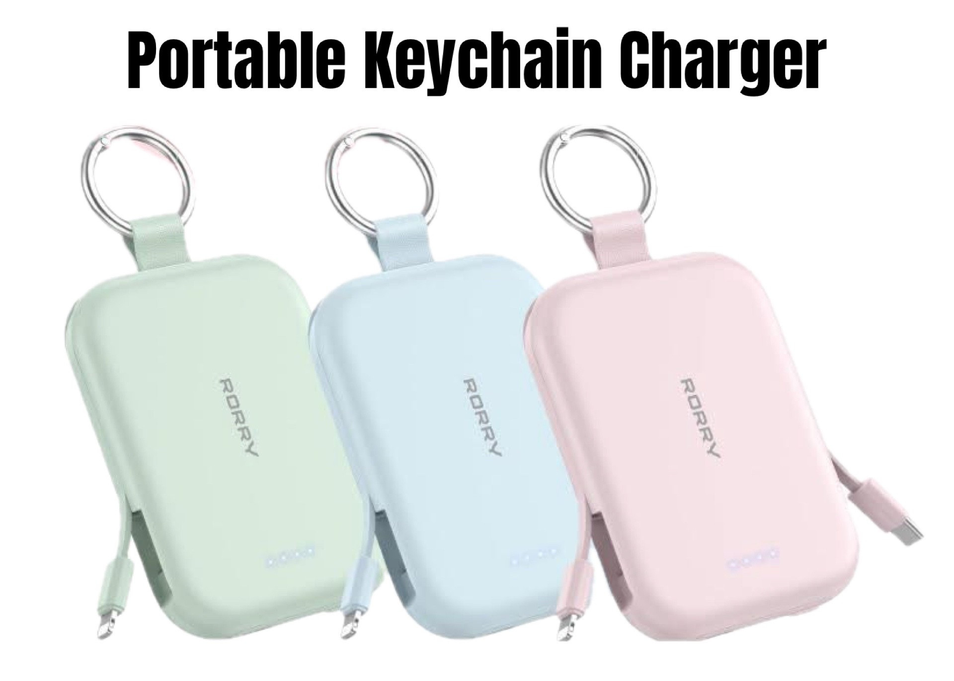 Such a great invention! Amazon has these Rorry Portable Keychain Chargers on sale for $21.99 today with the Clickable Coupons! Tons of colors to choose from in these super convenient chargers that are easy to keep track of. Perfect even for clipping on backpacks or sport’s bags for kids to take on the go! 

#LTKSaleAlert #LTKHome #LTKKids