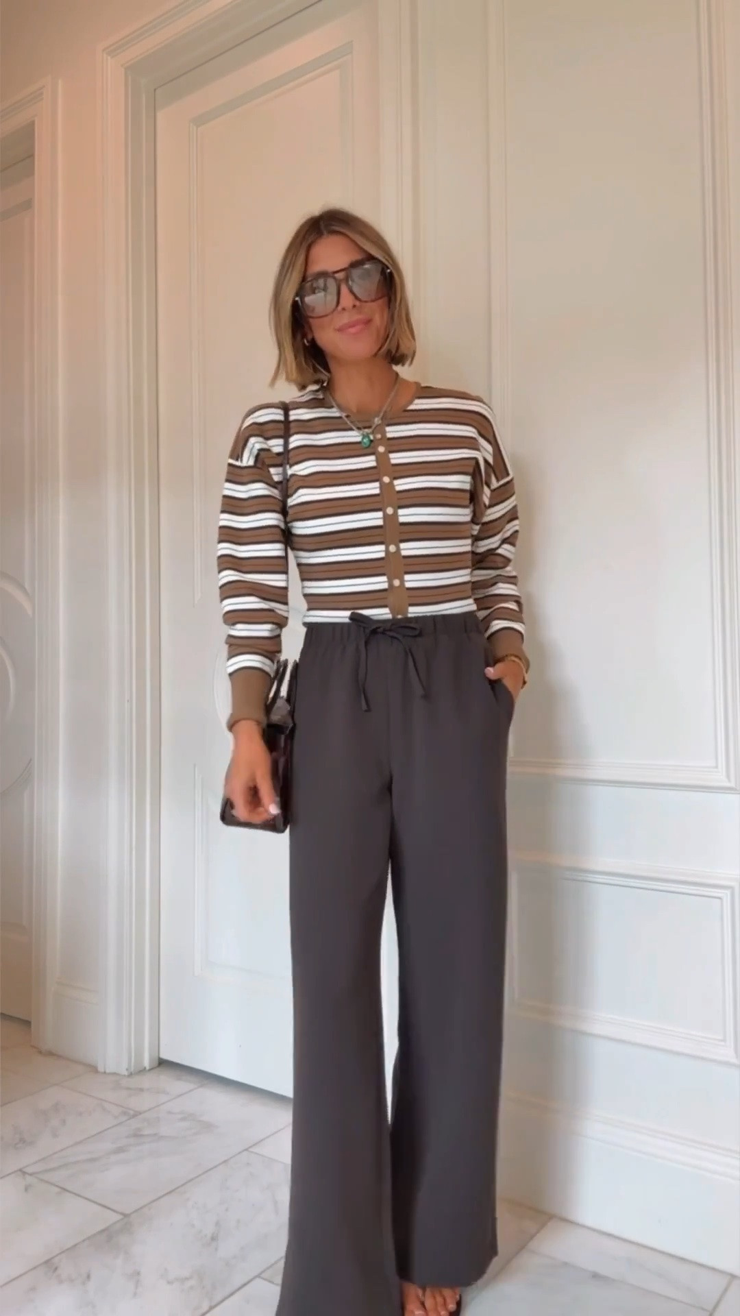 New fall at @Aritzia is so good! I'm wearing size small in all tops and jackets. Size small regular length in pants and they fit tts.

#LTKfall #LTKstyletip

#LTKWorkwear