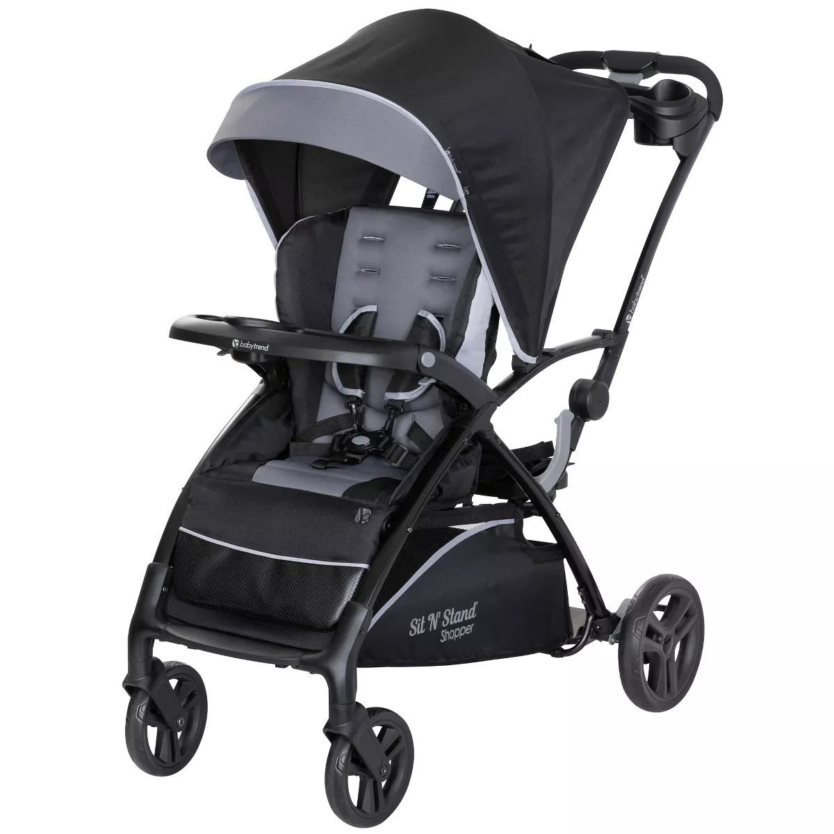 Baby Trend Sit N' Stand 5-in-1 Collapsible Shopper Stroller with Canopy, Visor, Extendable Storag... | Target