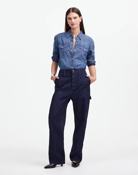 Alexa Chung for Madewell Workwear Jeans | Madewell