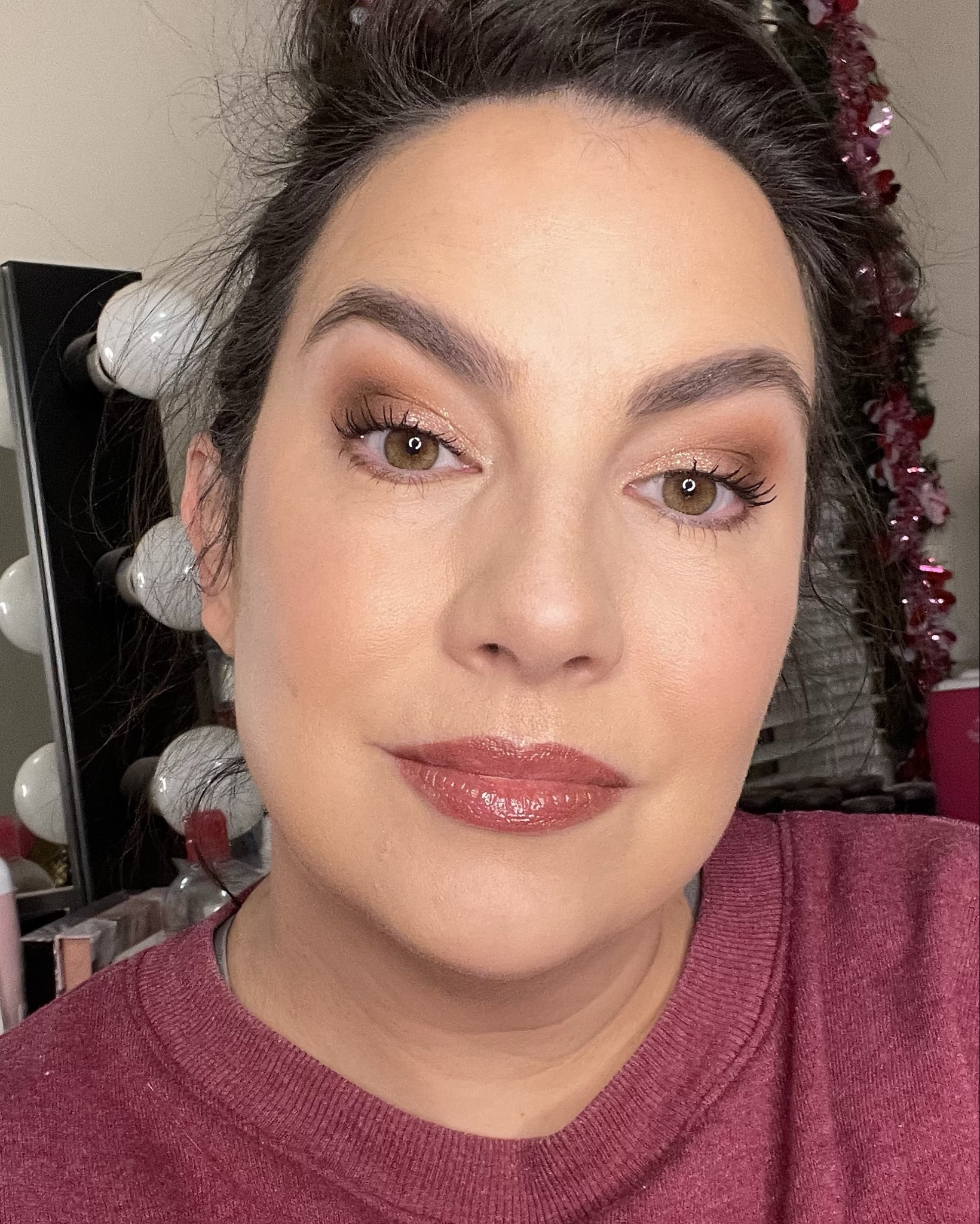 Face of the day! This is the makeup I was wearing I my little “morning in my life” tiktok/short video. 

#LTKBeauty #LTKOver40