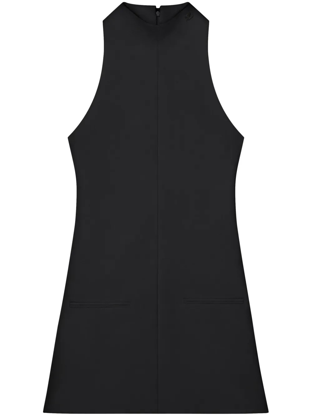 Courrèges Sleeveless Twill A-line Dress | Black | FARFETCH BR | Farfetch (BR)