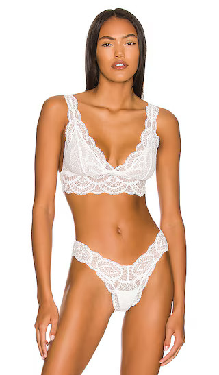 Mariana The Whispers Bralette in White | Revolve Clothing (Global)