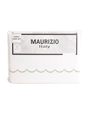 Made In Italy Cotton Embroidered Queen Sheet Set | Bed & Bath | Marshalls | Marshalls