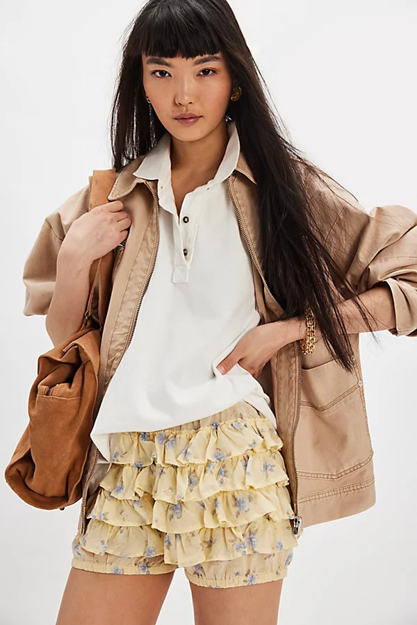 Ruffle Up Bloomer Shorts | Free People (Global - UK&FR Excluded)