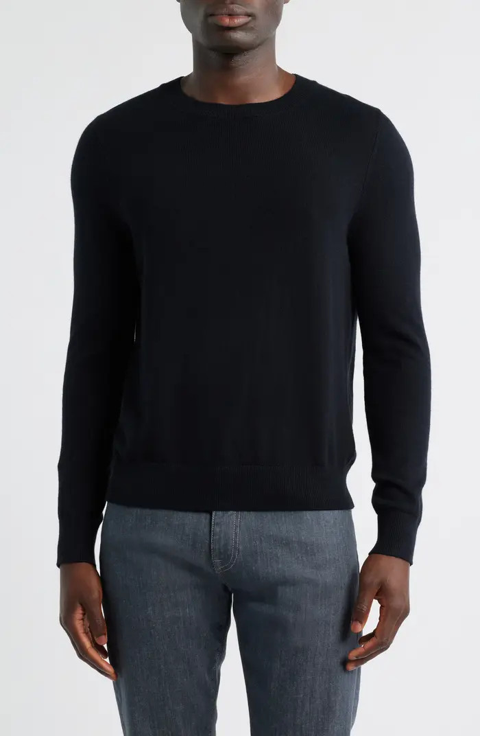 Crewneck Cotton & Cashmere Sweater | Nordstrom