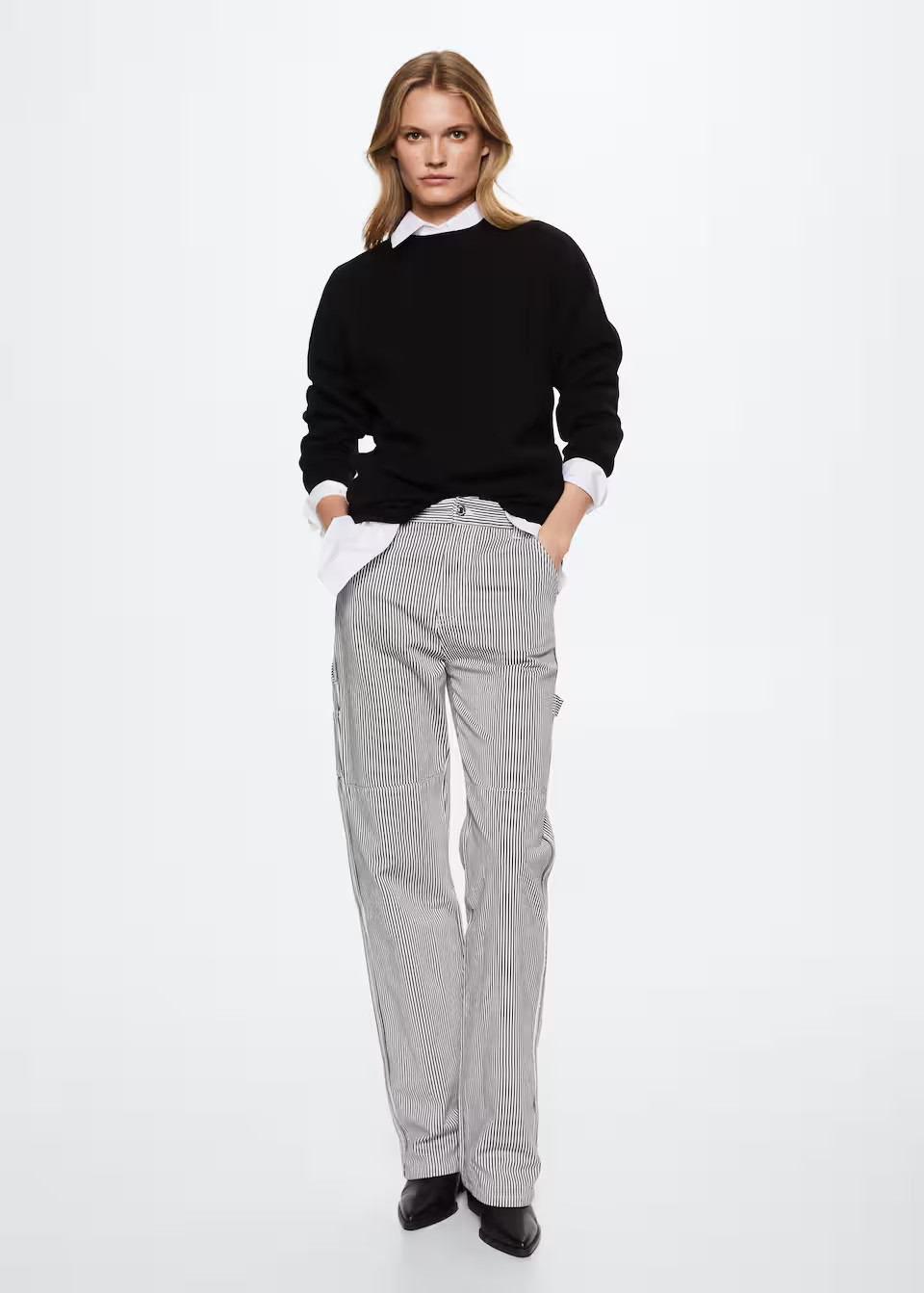 Pocket cargo jeans -  Women | Mango United Kingdom | MANGO (UK)