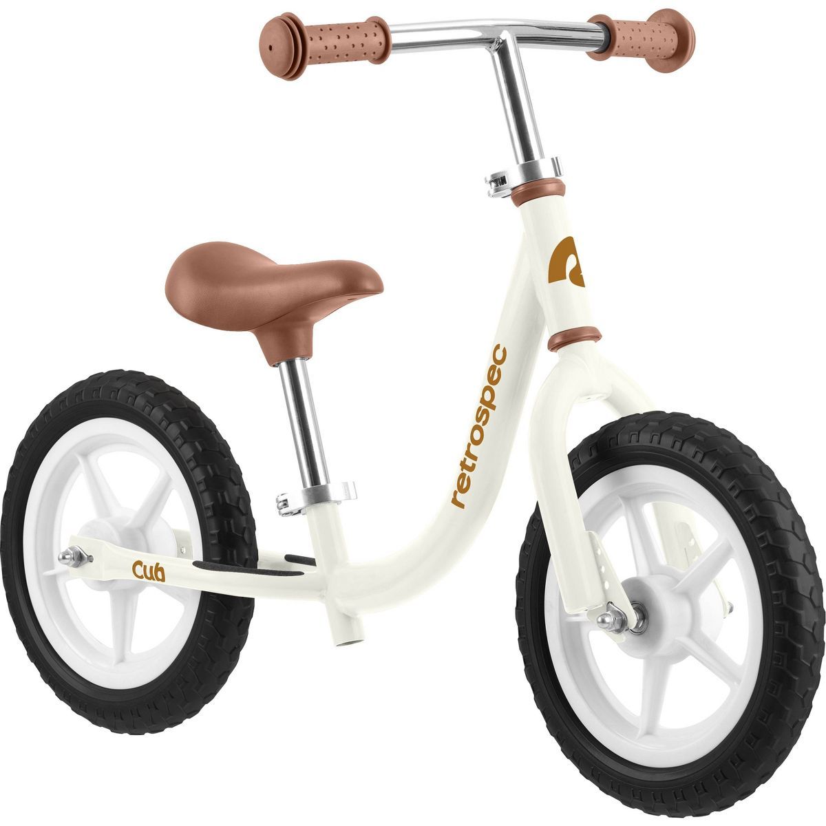 Retrospec Bicycles Cub 12" Kids' Balance Bike - Eggshell | Target