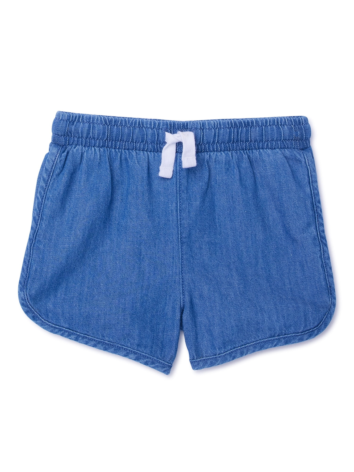Garanimals Toddler Girl Denim Dolphin Short, Sizes 18M-5T | Walmart (US)