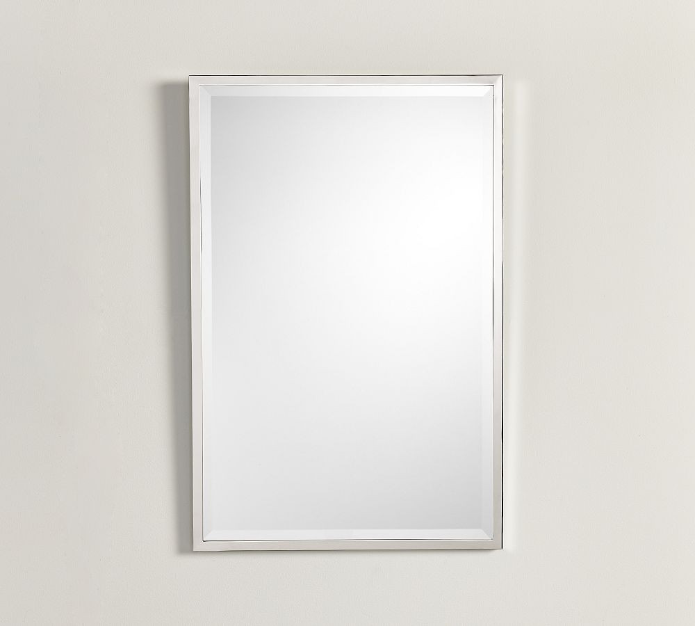 Kensington Rectangular Mirror with French Cleat Mount | Pottery Barn (US)