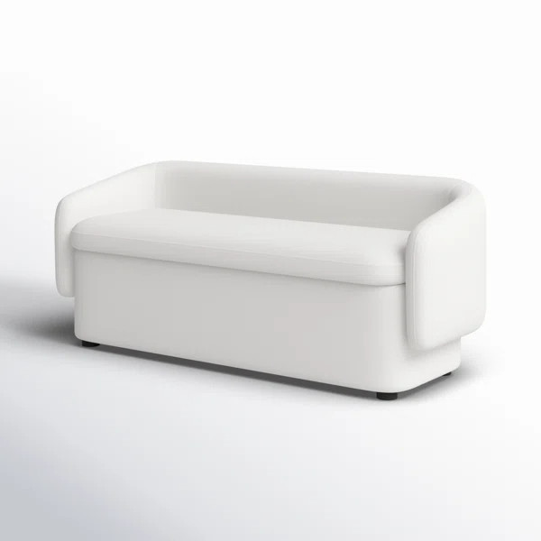 Bredon Polyester Blend Upholstered Storage Bench | Wayfair North America