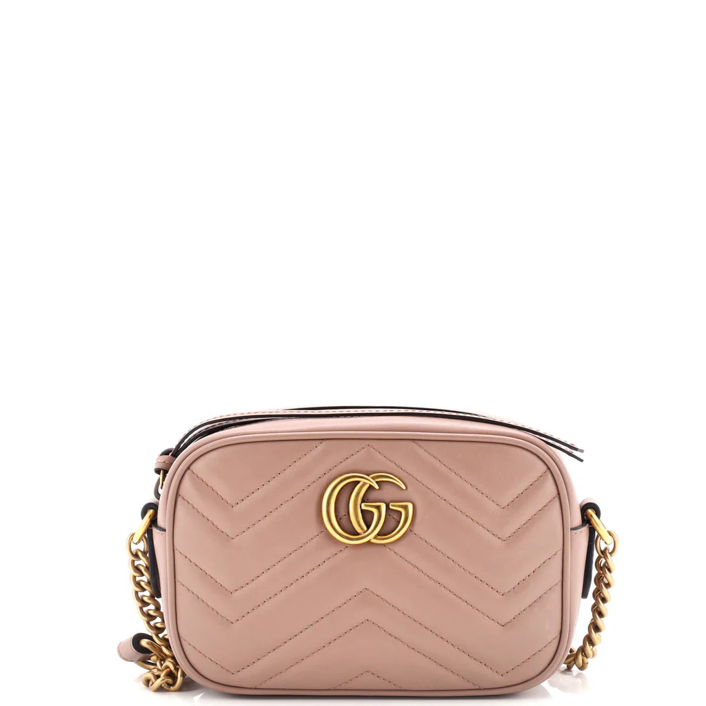 GG Marmont Shoulder Bag Matelasse Leather Mini | Rebag