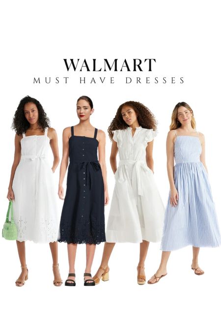 Recent Walmart haul - I’m loving these pretty dresses under $35! 😍Linking more favorite I recently ordered below! 

#LTKsalealert #LTKfindsunder50 #LTKstyletip
