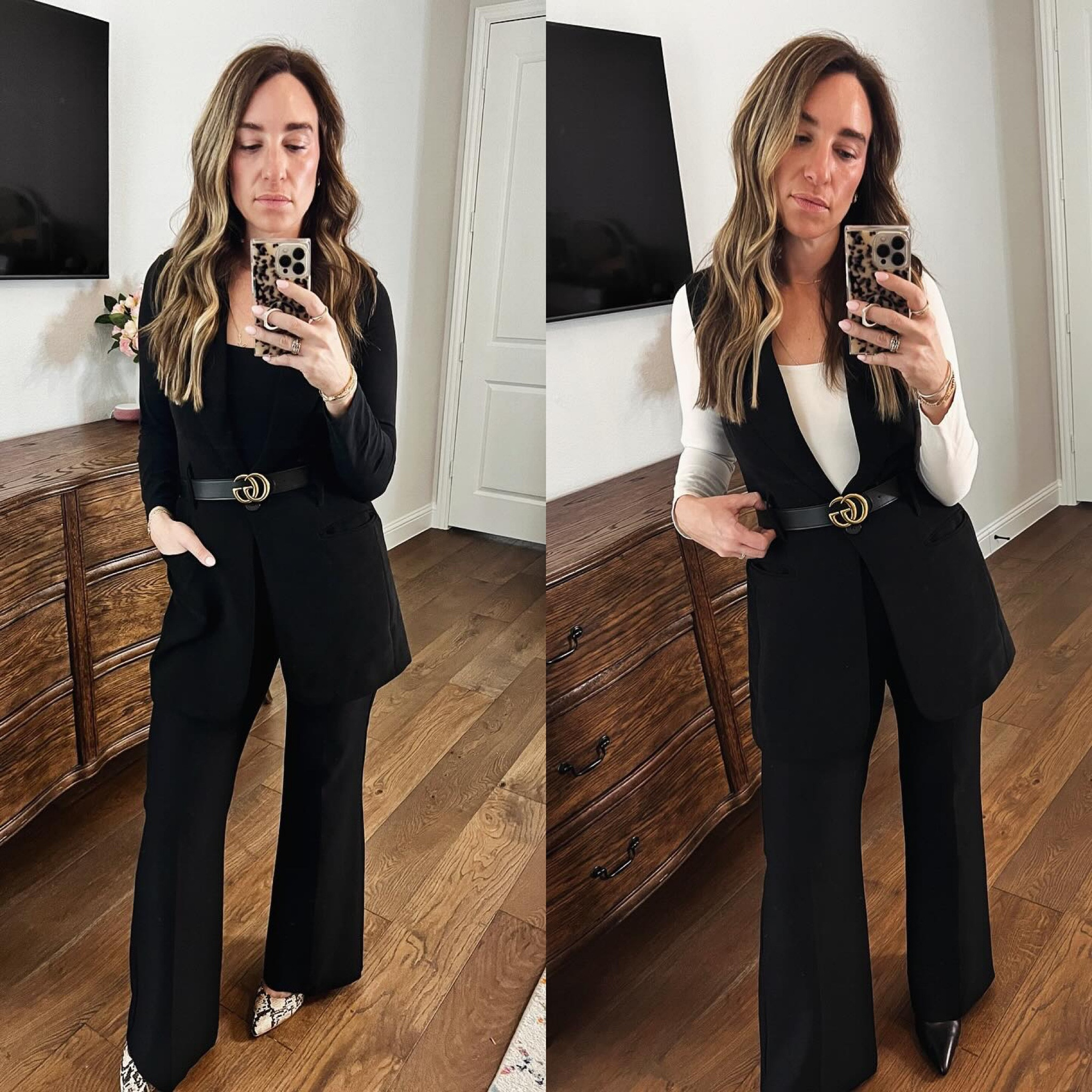 Pre-interview vibes: Confident? ✅ Prepared? ✅ Slightly panicking? Also ✅

But the real question is… black or white bodysuit? 👀 Help me decide! 🖤🤍 Drop your vote below! ⬇️

Also, if you love either of these, snag them here.

#LTKFindsUnder100 #LTKWorkwear #LTKStyleTip