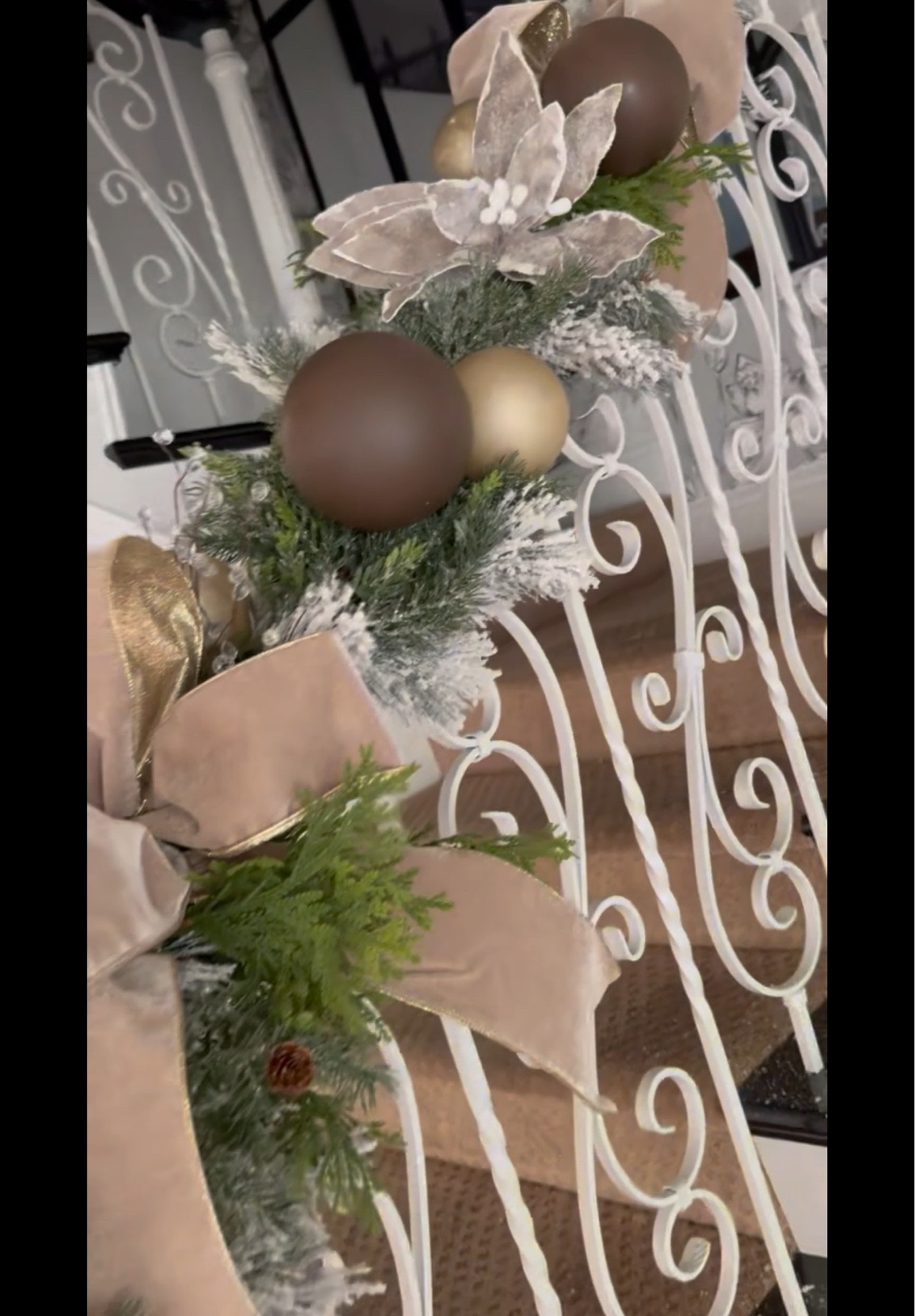 DIY ornament. We used behr spray paint to get the exact color ornament we wanted. It was super easy and we love the end result  

#LTKHoliday #LTKhome #LTKSeasonal