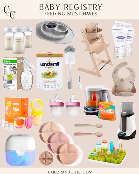 Baby feeding items that were on my registry! I wanted to make sure baby girl had all the necessities. I love the portable sanitizer, baby breza processor, and her high chair! 

#LTKstyletip #LTKbaby