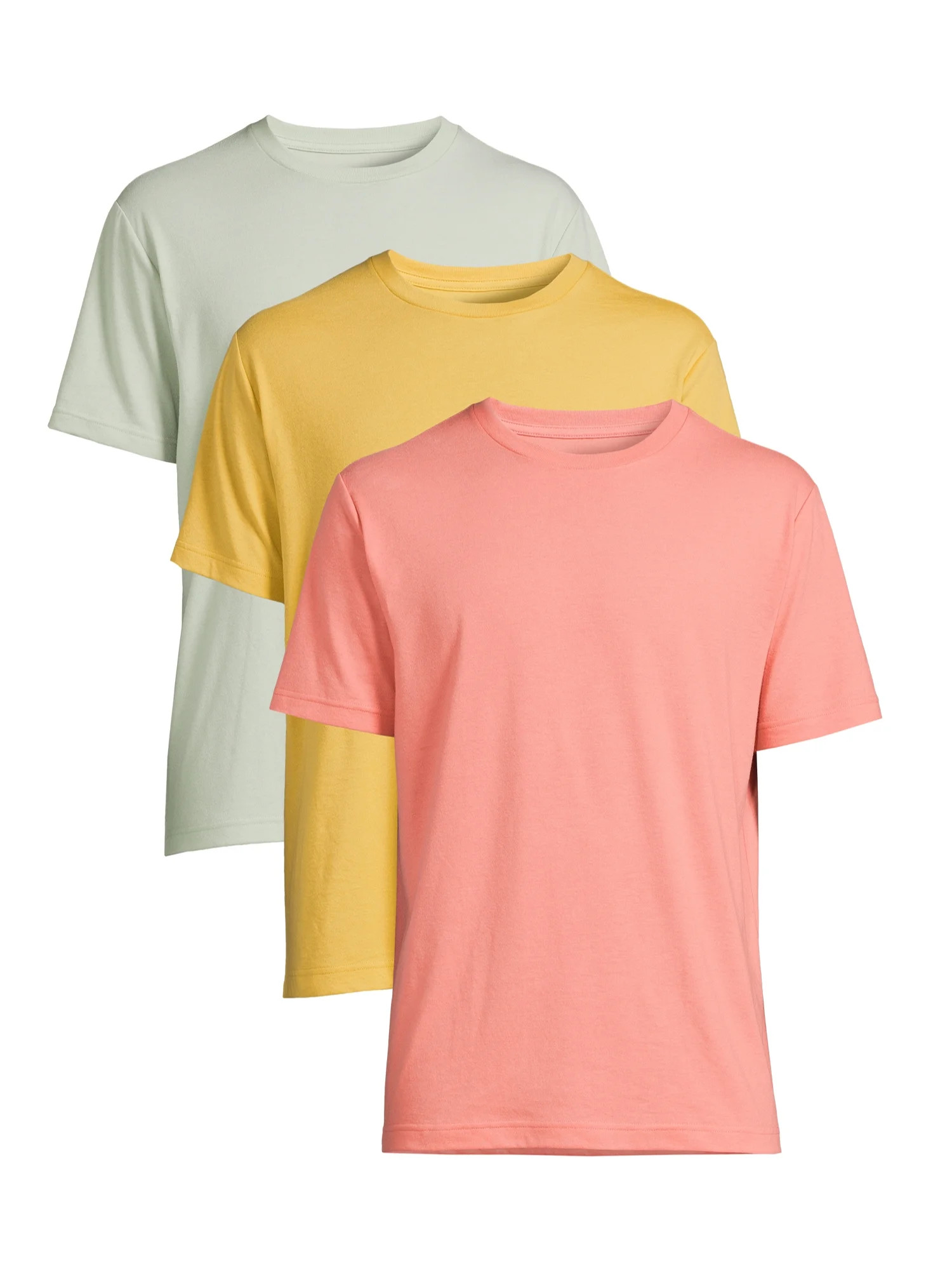 George Men`s Crew Neck Ss Tee 3-pack - Walmart.com | Walmart (US)
